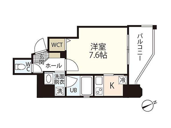 VELOCE III ｜広島県広島市南区段原4丁目(賃貸マンション1K・3階・27.49㎡)の写真 その2