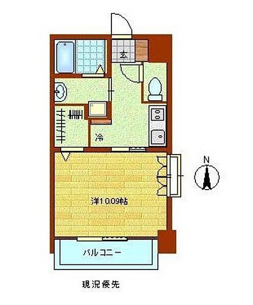 パルY2005 ｜広島県広島市南区比治山本町(賃貸マンション1K・4階・32.58㎡)の写真 その2