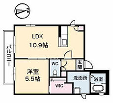 ドリームガーデン・S  ｜ 広島県広島市東区矢賀3丁目（賃貸アパート1LDK・2階・40.78㎡） その2