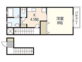 ディアハイム江波  ｜ 広島県広島市中区江波西2丁目（賃貸アパート1K・2階・38.77㎡） その2