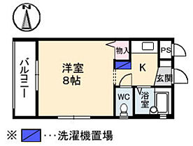 福本ビル  ｜ 広島県広島市中区加古町（賃貸マンション1K・3階・22.09㎡） その2