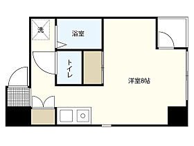 メゾンドソレイユ  ｜ 広島県広島市中区河原町（賃貸マンション1R・9階・26.90㎡） その2