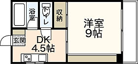 山陽ビル  ｜ 広島県広島市中区広瀬北町（賃貸マンション1DK・5階・26.50㎡） その2