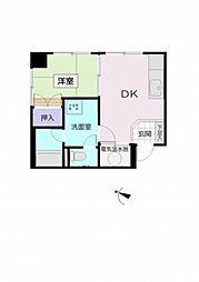 間取図画像 1DK