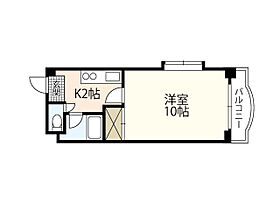 メリーハイツ  ｜ 広島県広島市南区皆実町1丁目（賃貸マンション1K・2階・28.71㎡） その2