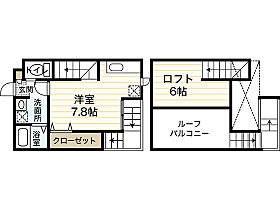 Maisonetic DAVA宇品  ｜ 広島県広島市南区宇品御幸3丁目（賃貸アパート1R・2階・26.31㎡） その2