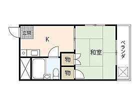 広島県廿日市市平良山手（賃貸マンション1K・2階・21.75㎡） その2