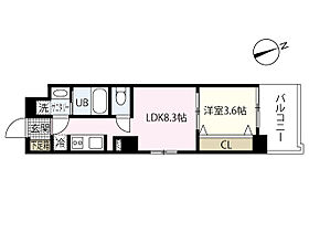 ＲＥＬＵＸＩＡ小網町  ｜ 広島県広島市中区小網町（賃貸マンション1LDK・2階・29.26㎡） その2