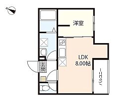 (仮称)セブンプロート海田町栄町  ｜ 広島県安芸郡海田町栄町（賃貸アパート1LDK・2階・28.86㎡） その2