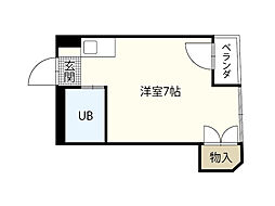 間取図画像 ワンルーム