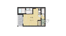 (仮称)reve宇品西 ワンルームの間取図画像