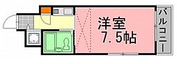 間取図画像 1K
