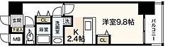 ラルウェンディ縮景園前イースト 1Kの間取図画像