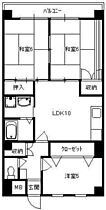 クレールマスダ  ｜ 広島県広島市東区戸坂中町（賃貸マンション3LDK・2階・64.90㎡） その2