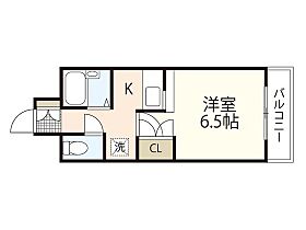 広島県広島市西区横川新町（賃貸マンション1K・2階・20.65㎡） その2