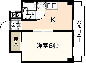 保田第2ビル  ｜ 広島県廿日市市大東（賃貸マンション1K・3階・17.82㎡） その2