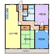 第2山幸マンション  ｜ 広島県広島市南区向洋新町1丁目（賃貸マンション3LDK・2階・77.13㎡） その2