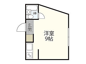 広島県広島市安芸区船越2丁目（賃貸マンション1R・1階・15.66㎡） その2