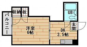 コーポ安留  ｜ 広島県広島市東区戸坂惣田1丁目（賃貸マンション1K・3階・19.20㎡） その2