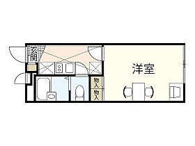 レオパレスコンフォートくるめ木  ｜ 広島県広島市東区戸坂くるめ木1丁目（賃貸アパート1K・1階・19.87㎡） その2