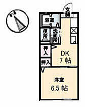 アブニール宮島口　Ｂ棟  ｜ 広島県廿日市市宮島口西3丁目（賃貸アパート1K・1階・28.21㎡） その2