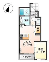 グレイスクリアー早時  ｜ 広島県廿日市市大野早時（賃貸アパート1LDK・1階・32.36㎡） その2