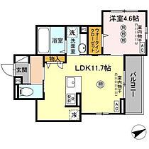 広島県広島市西区三篠町3丁目（賃貸アパート1LDK・3階・40.46㎡） その1