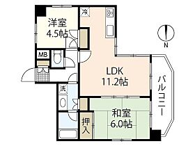 カヤージ大手町  ｜ 広島県広島市中区大手町3丁目（賃貸マンション2LDK・5階・52.58㎡） その2