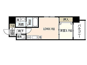 広島県広島市南区西蟹屋3丁目（賃貸アパート1LDK・12階・29.98㎡） その2