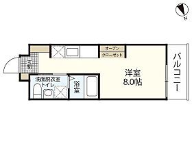 広島県広島市東区山根町（賃貸マンション1R・1階・21.70㎡） その2