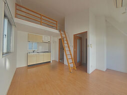 エバーグリーン旭町 3階ワンルームのリビング/ダイニング