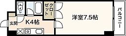 エル・プエンテ 1Kの間取図画像