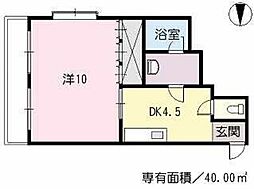 間取図画像 1DK