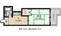 間取図画像 1K