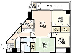 間取図画像 3LDK