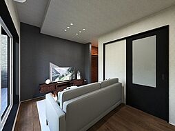 (仮称)reve西条岡町 3階1Kのリビング/ダイニング