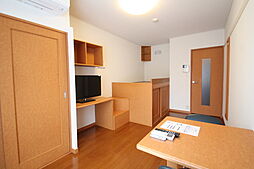 レオパレスクレール住吉 1階1Kのリビング/ダイニング