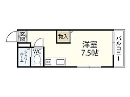 間取図画像 ワンルーム