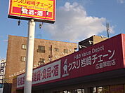 ドラックストア「クスリ岩崎チェーン広島府中南店まで1511ｍ」