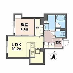 Olivier(オリヴィエ) 1LDKの間取図画像
