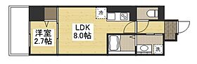 広島県広島市中区住吉町（賃貸マンション1LDK・6階・28.61㎡） その2