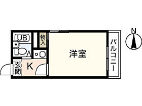 第14やたがいビル  ｜ 広島県広島市安佐南区西原8丁目（賃貸マンション1K・2階・19.20㎡） その2