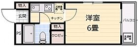 ブランズ弐番館  ｜ 広島県広島市西区新庄町（賃貸マンション1K・4階・16.20㎡） その2