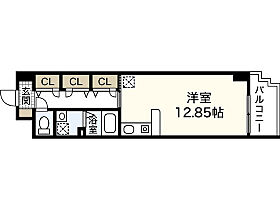 Le Chat 壱番館  ｜ 広島県広島市安佐南区中筋3丁目（賃貸マンション1R・5階・37.53㎡） その2