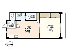 広島県広島市南区段原1丁目（賃貸マンション1LDK・3階・40.00㎡） その2