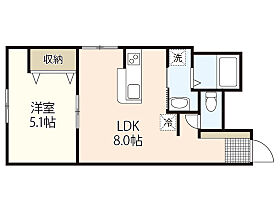 広島県広島市中区西十日市町（賃貸マンション2LDK・4階・30.00㎡） その2