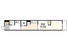 広島県広島市中区榎町（賃貸アパート2K・3階・28.16㎡） その2