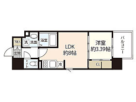 広島県広島市中区昭和町（賃貸マンション1LDK・8階・29.96㎡） その2