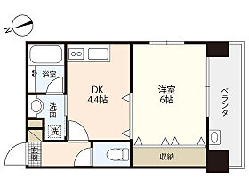 広島県広島市中区十日市町2丁目（賃貸マンション1DK・2階・27.41㎡） その2