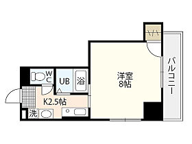 広島県広島市中区河原町（賃貸マンション1K・3階・21.80㎡） その2